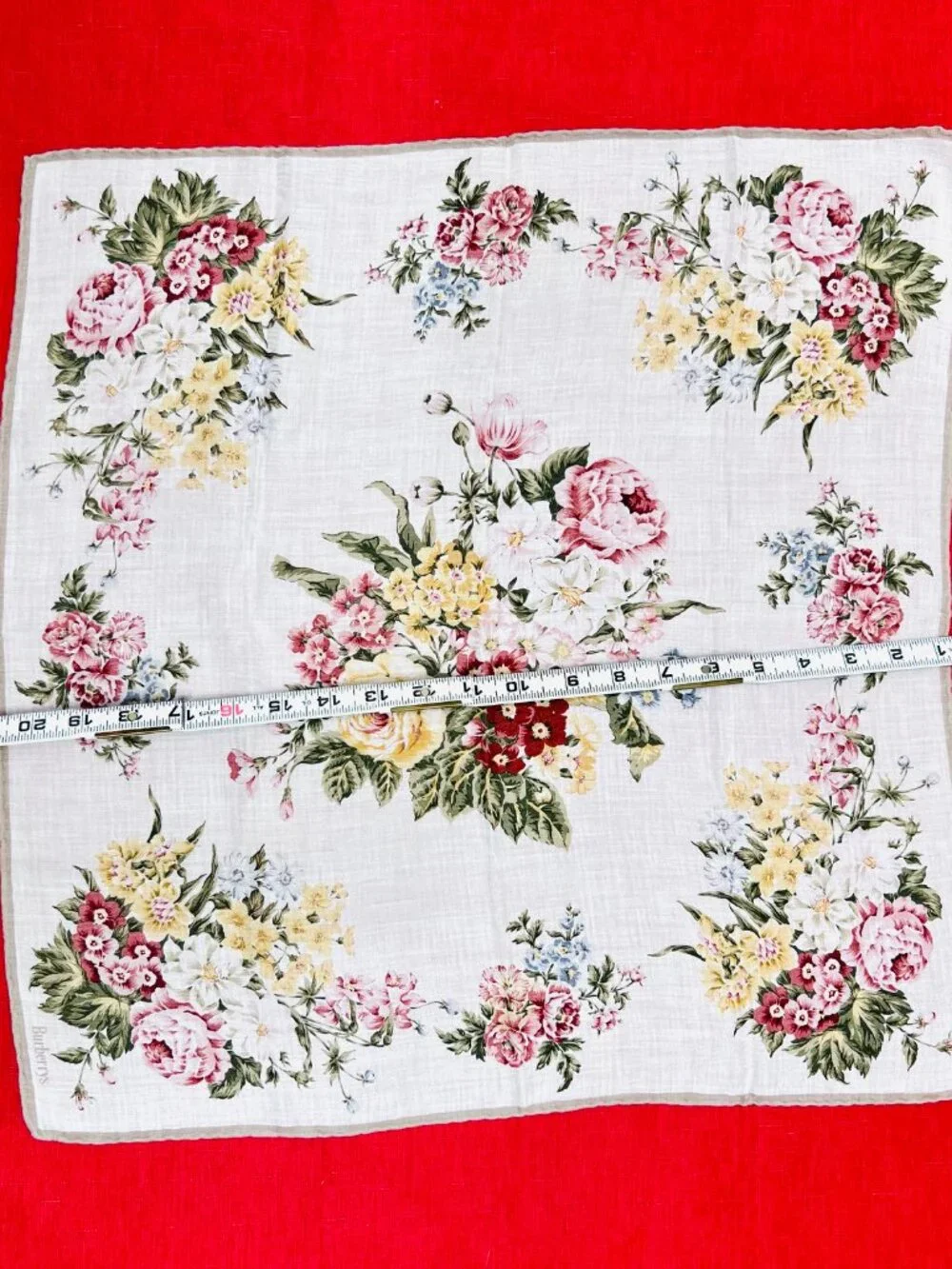 Burberry Neck-Kerchief cotton made 21.5